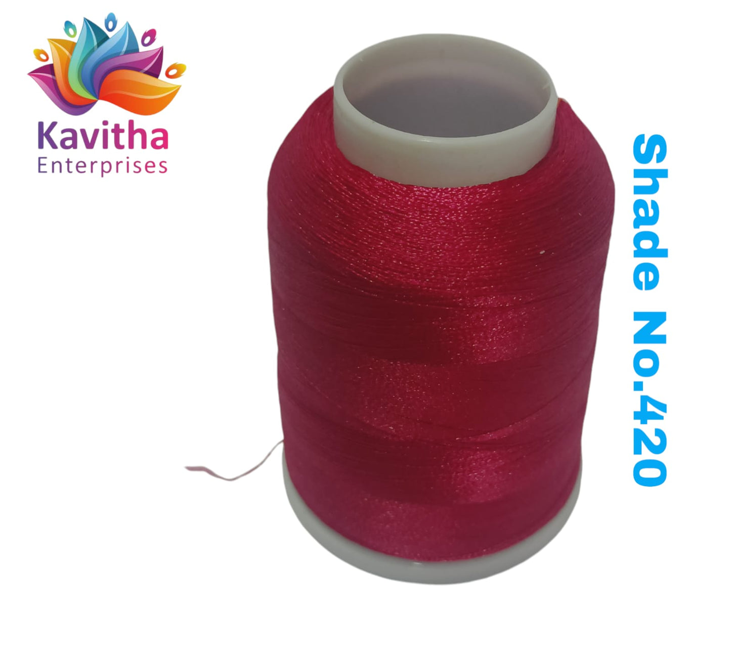 Parpel Computer Machine Embroidery Thread by R Rock -3000 Meters, 65g Spool