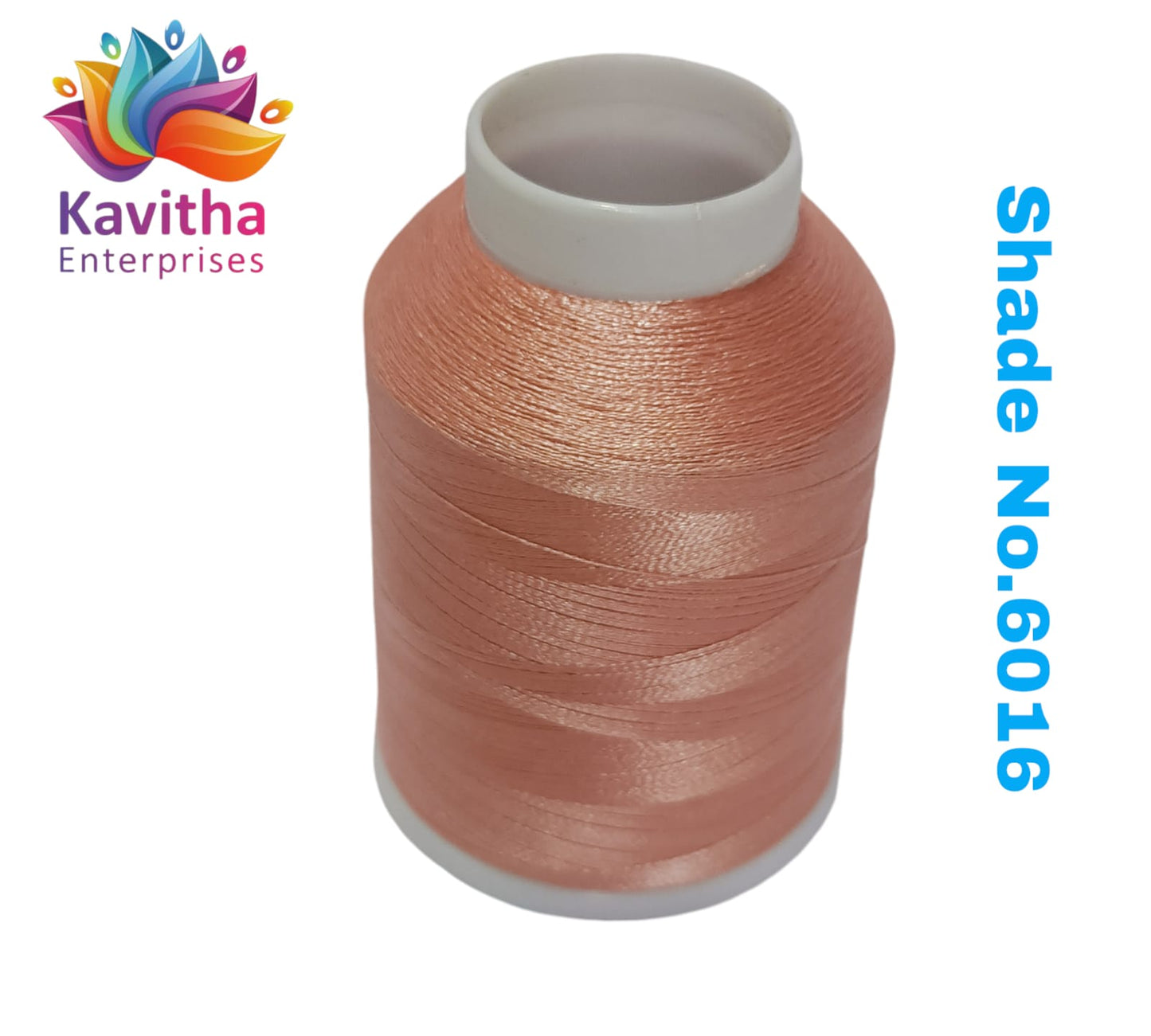 Light copper Computer Machine Embroidery Thread by R Rock -3000 Meters, 65g Spool