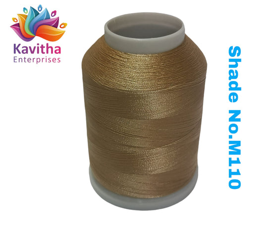 Computer Machine Embroidery Thread by R Rock -3000 Meters, 65g Spool