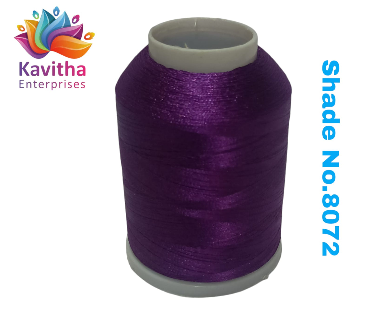 Parpel Computer Machine Embroidery Thread by R Rock -3000 Meters, 65g Spool