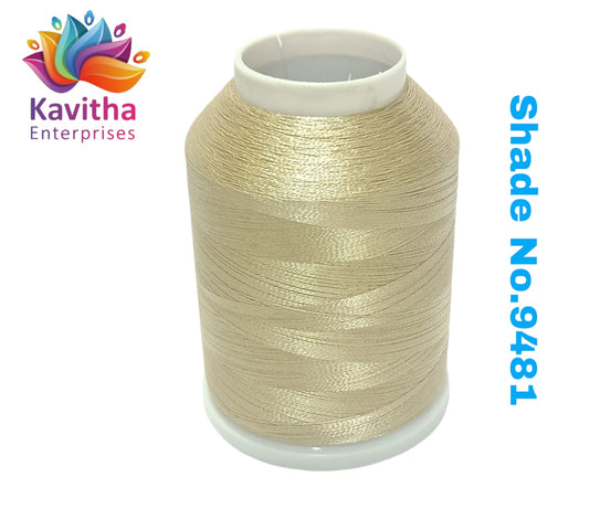 Computer Machine Embroidery Thread by R Rock -3000 Meters, 65g Spool