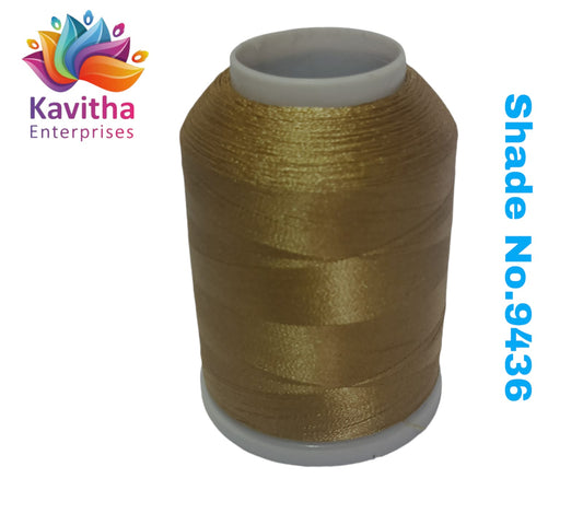 Computer Machine Embroidery Thread by R Rock -3000 Meters, 65g Spool