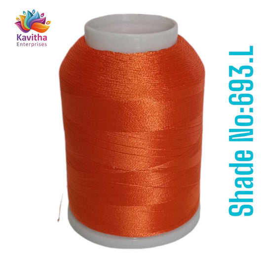 Computer Machine Embroidery Thread by R Rock -3000 Meters, 65g Spool