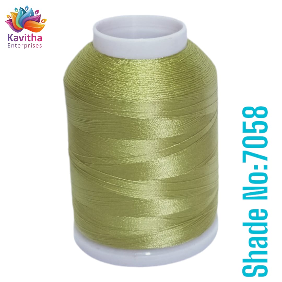 Computer Machine Embroidery Thread by R Rock -3000 Meters, 65g Spool Regular