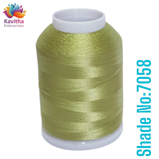 Computer Machine Embroidery Thread by R Rock -3000 Meters, 65g Spool Regular