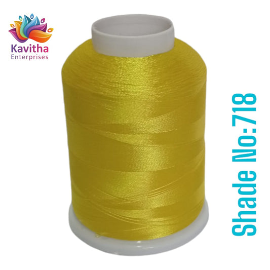 Computer Machine Embroidery Thread by R Rock -3000 Meters, 65g Spool