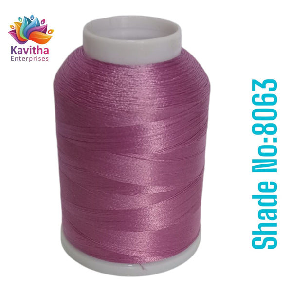 Pink Computer Machine Embroidery Thread by R Rock -3000 Meters, 65g Sp ...