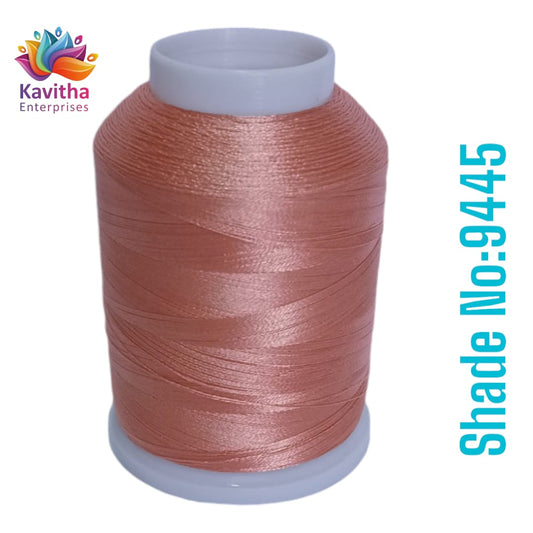 Light pink Computer Machine Embroidery Thread by R Rock -3000 Meters, 65g Spool