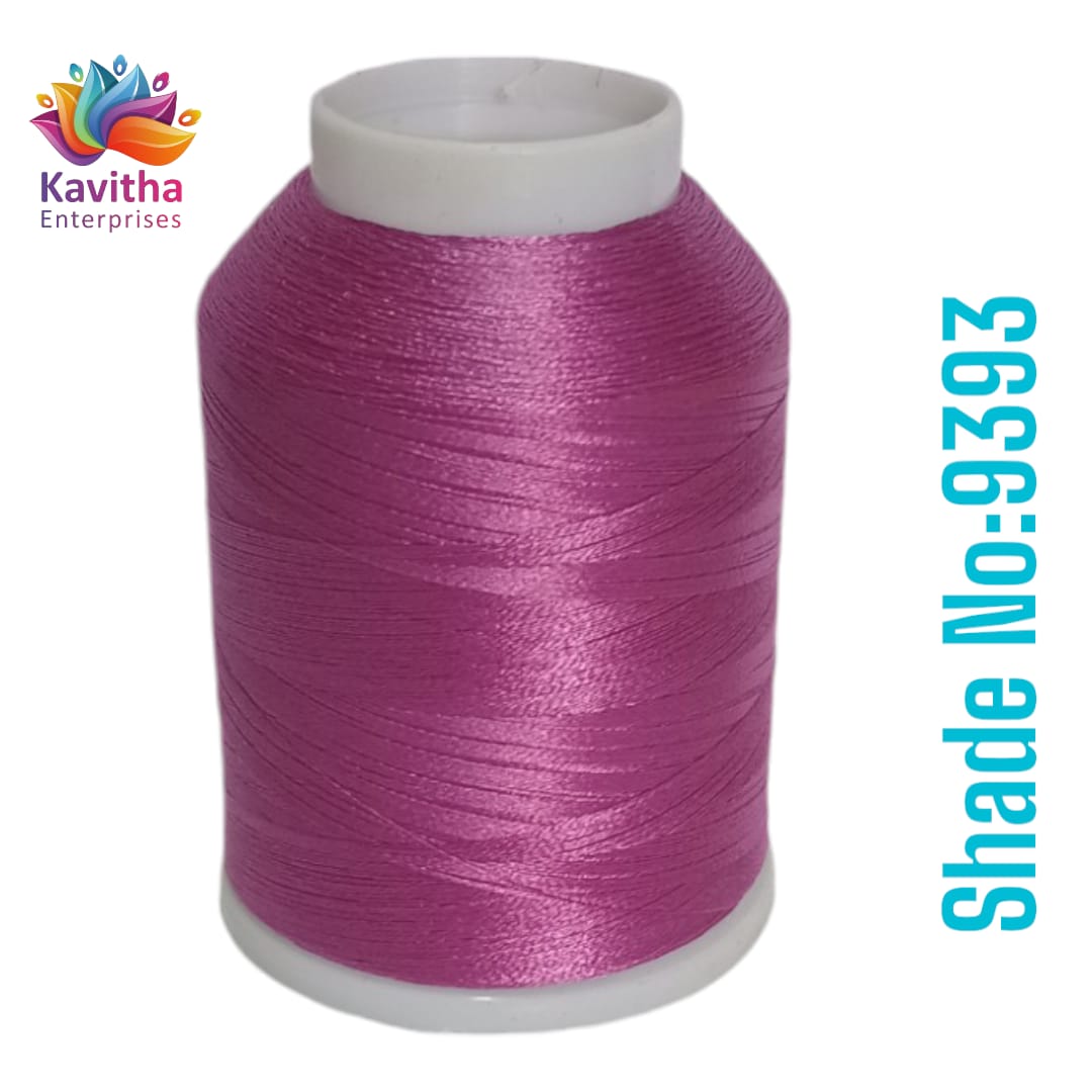 Pink Computer Machine Embroidery Thread by R Rock -3000 Meters, 65g Spool