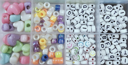 Plastic Beads Bracelet Making Kit – Perfect for DIY Jewelry Projects