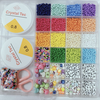Plastic Beads Bracelet Making Kit – Perfect for DIY Jewelry Projects