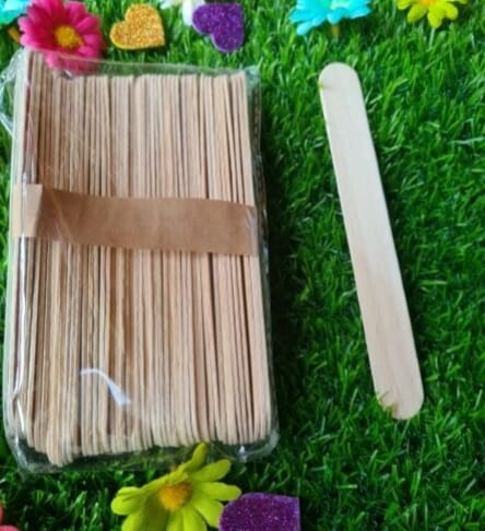 Big ice-cream sticks for art and craft ( pack of 50 pices )