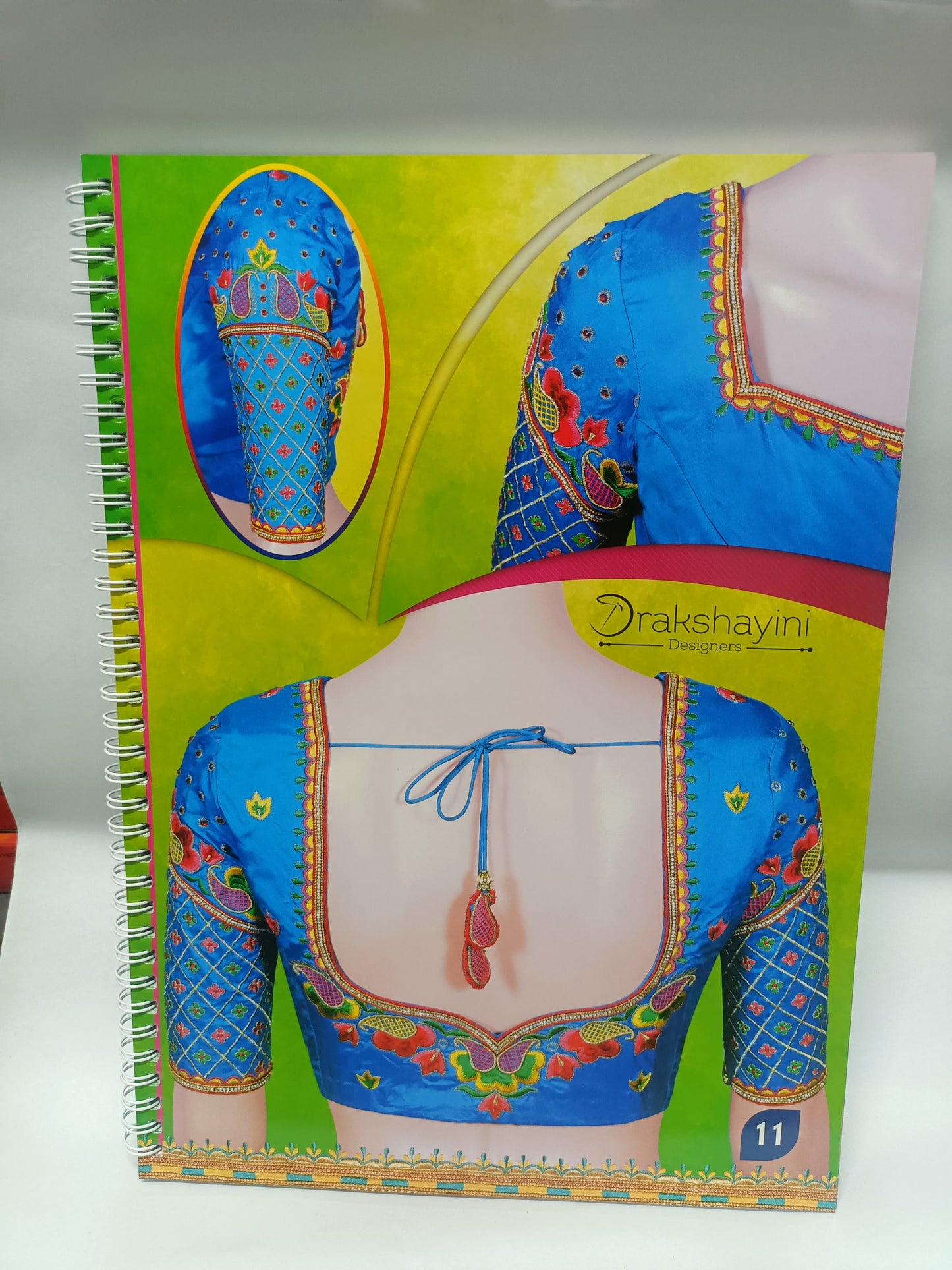 Drakshayini Designers Machine Embroidery Blouse Pattern Book – Volume 05 (54 Pages, with Tracing Paper)