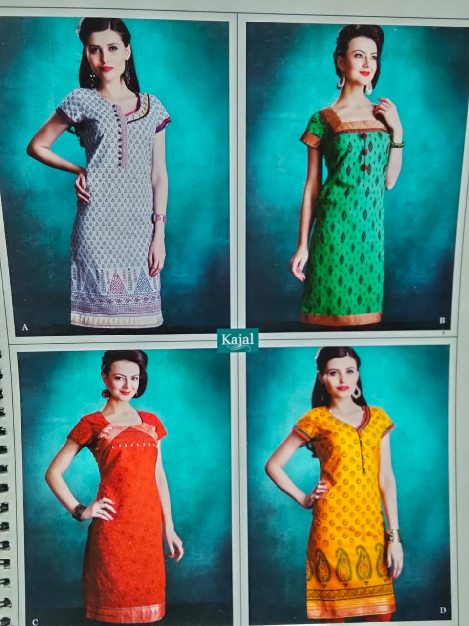 Kajal Fashion Magazine Blouse Embroidery Work Book – 55 Designs (Hand & Machine Work Pattern Guide)