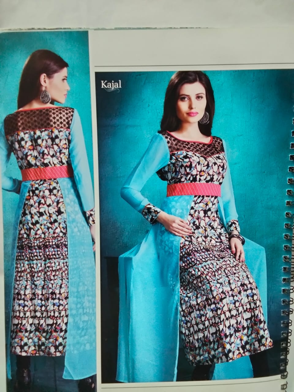 Kajal Fashion Magazine Blouse Embroidery Work Book – 55 Designs (Hand & Machine Work Pattern Guide)