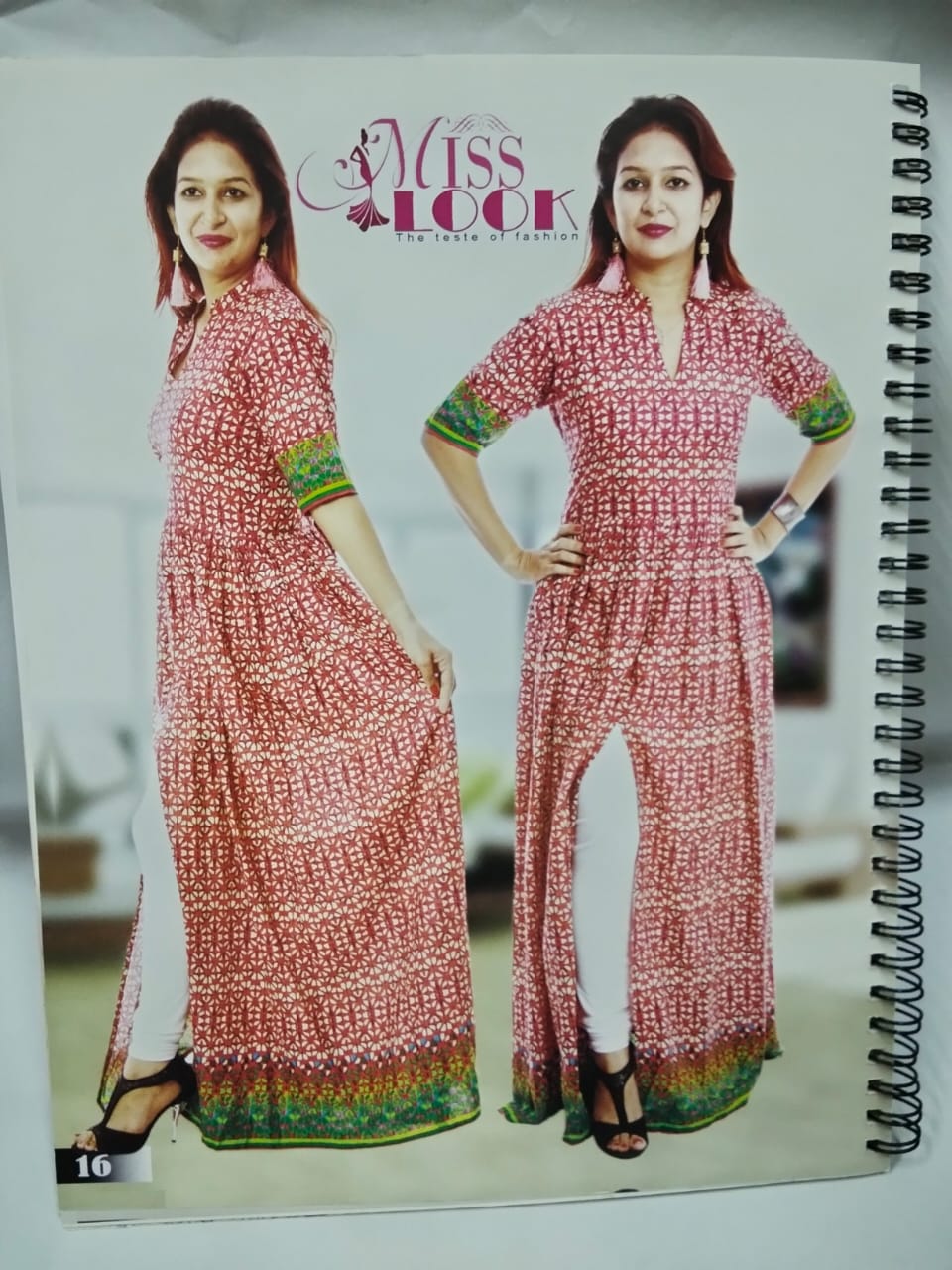 Miss Look Dress Designer Pattern Book – Volume 01 (47 Pages, Stylish Dress Cutting & Stitching Guide)