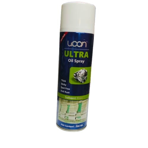 Ucon Ultra Oil Spray 500ml Thick Sticky Anti-Rust Lubricant | Spot-Free Solvent-Free Multi-Purpose Machine Oil