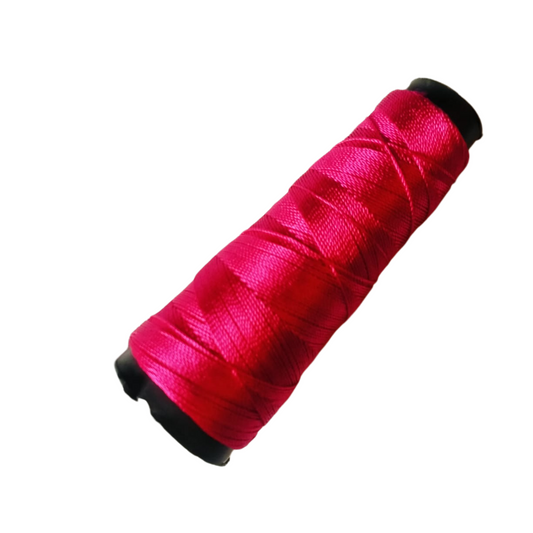 Kamal Kahdi Crochet Cone Threads ( shade no 22N ), pink Color, Pack of 1 Cones