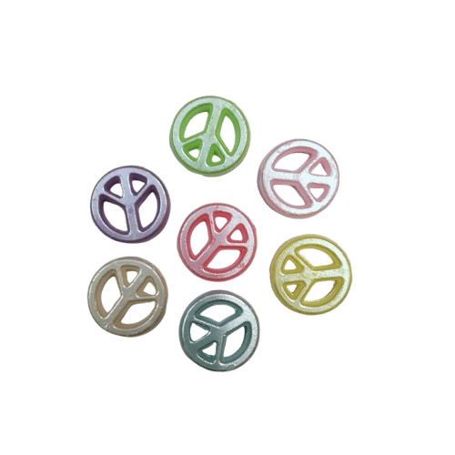 Plastic Beads for Art & Craft, Bracelet Making, and Jewelry Crafting (30g Pack)