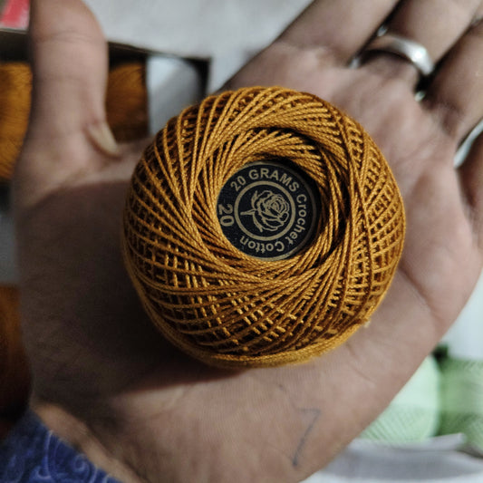 **Red Rose Tatting Crochet Threads  (1 Ball, 20g)**