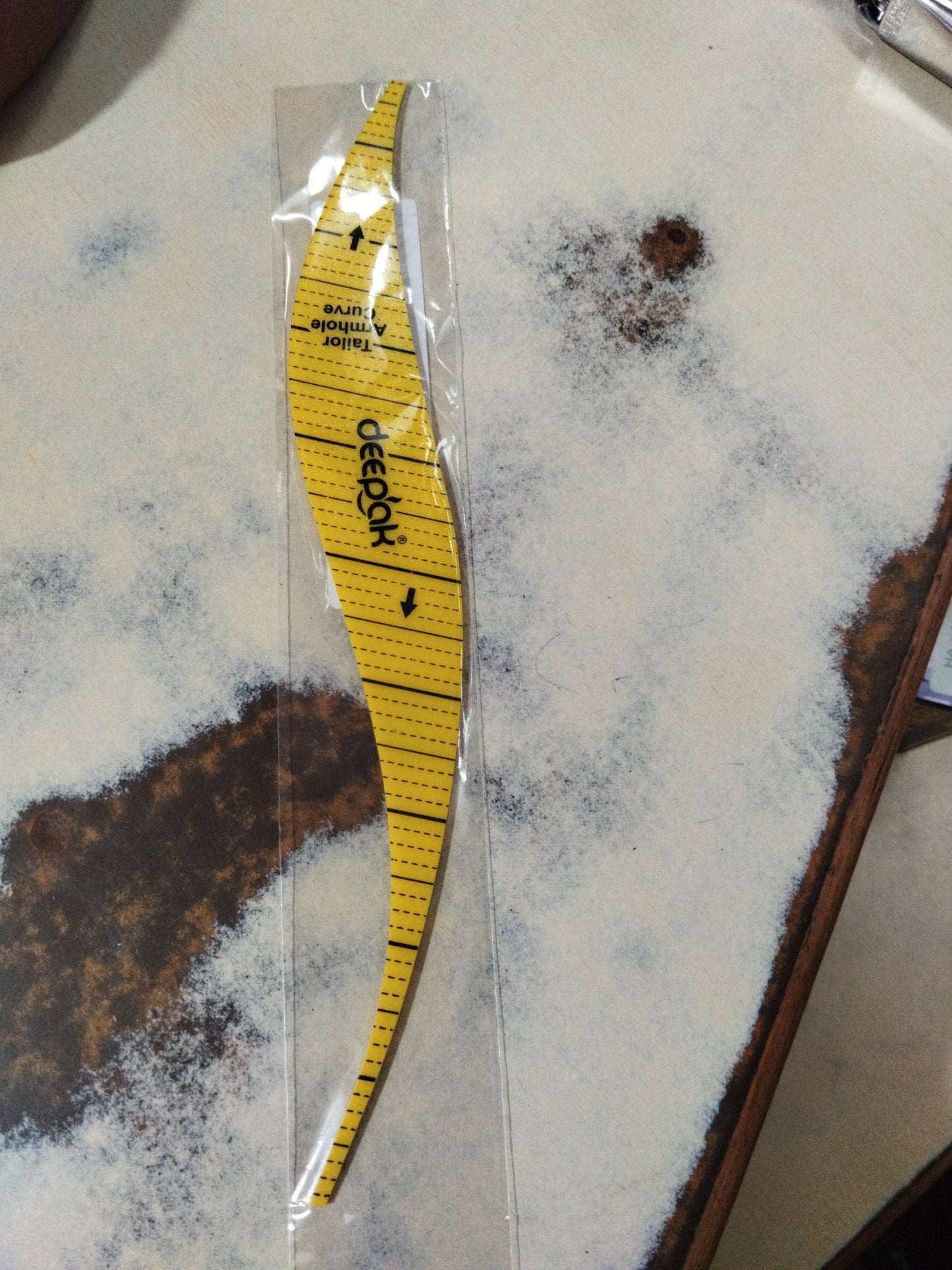 Tailoring new armhole scale fiber