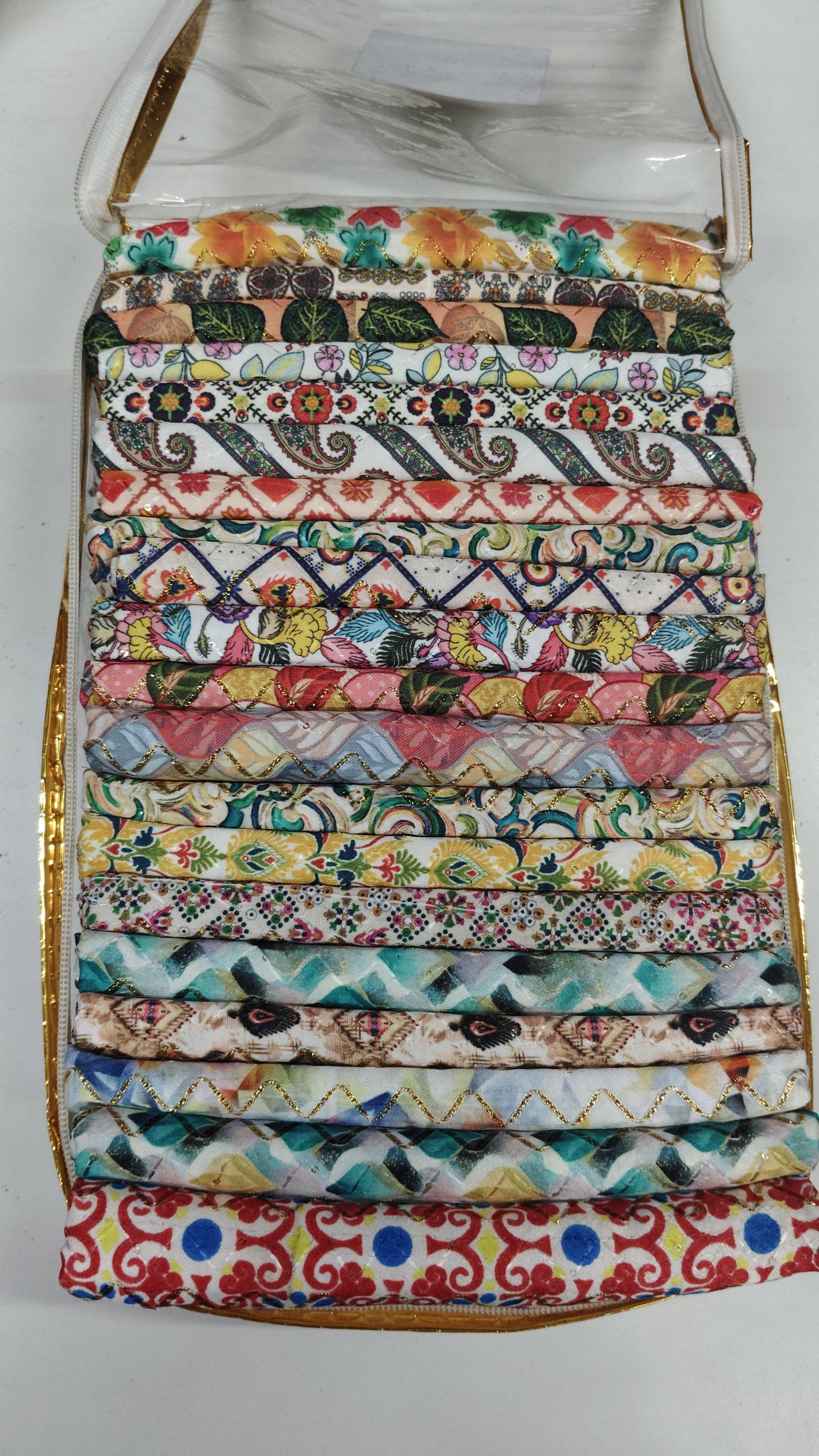 Varsha Print Cotton Fabric Combo Pack | 20 Assorted Prints | 1 Meter Each Cut