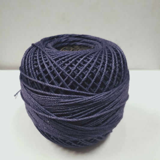 **Red Rose Tatting Crochet Threads - Blue (1 Ball, 20g)**