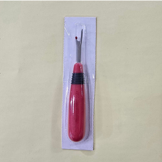 "Premium Stitch Opener / Seam Ripper with Comfortable Grip Handle – Sharp Stainless Steel Blade with Safety Ball Tip for Tailoring, Embroidery, Sewing, Alterations & Craft Work – Easy Thread Cutting Tool"