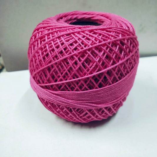 **Red Rose Tatting Crochet Threads - Blue (1 Ball, 20g)**