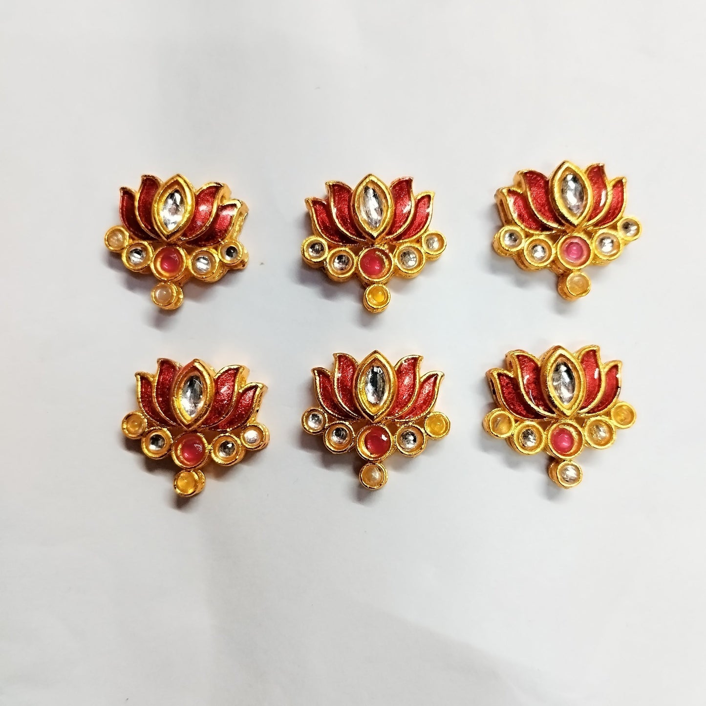 Pack of 6 Pieces – Premium Quality Decorative Craft & Embroidery Accessories , Saree Tassle| Ideal for Jewelry Making, Sewing, DIY, and Home Decoration – Kavitha Enterprises