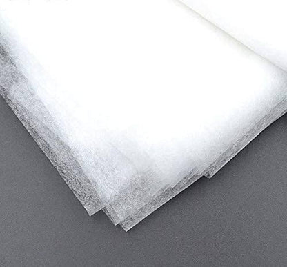 Rivil Sivil Canvas Fabric (Double Side Glue) for Tailoring & Garment Interlining | Fusible Non-Woven Canvas | Pack of 2 Meter | Kavitha Enterprises
